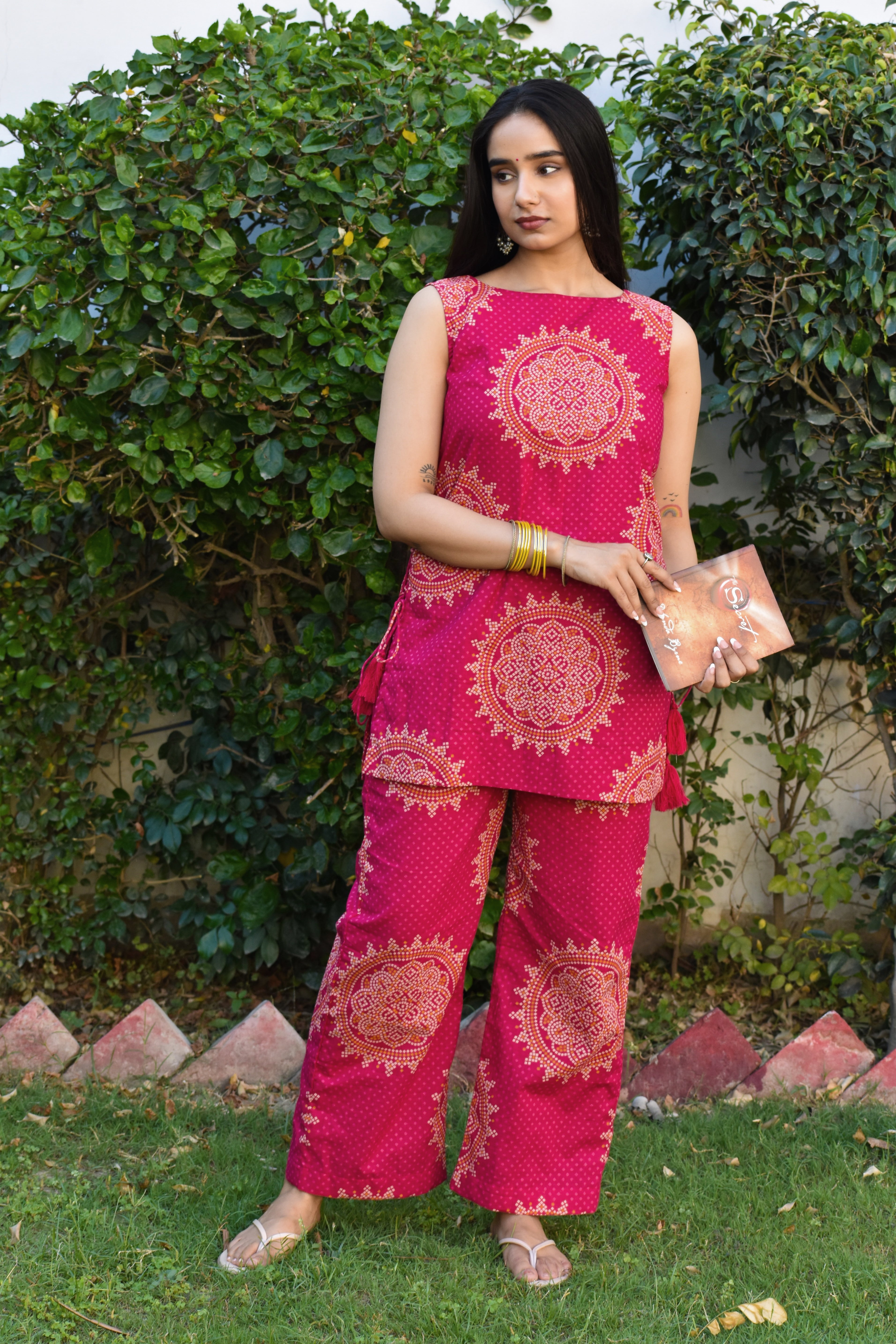 Rumi Handblock Cotton Co-ord Set