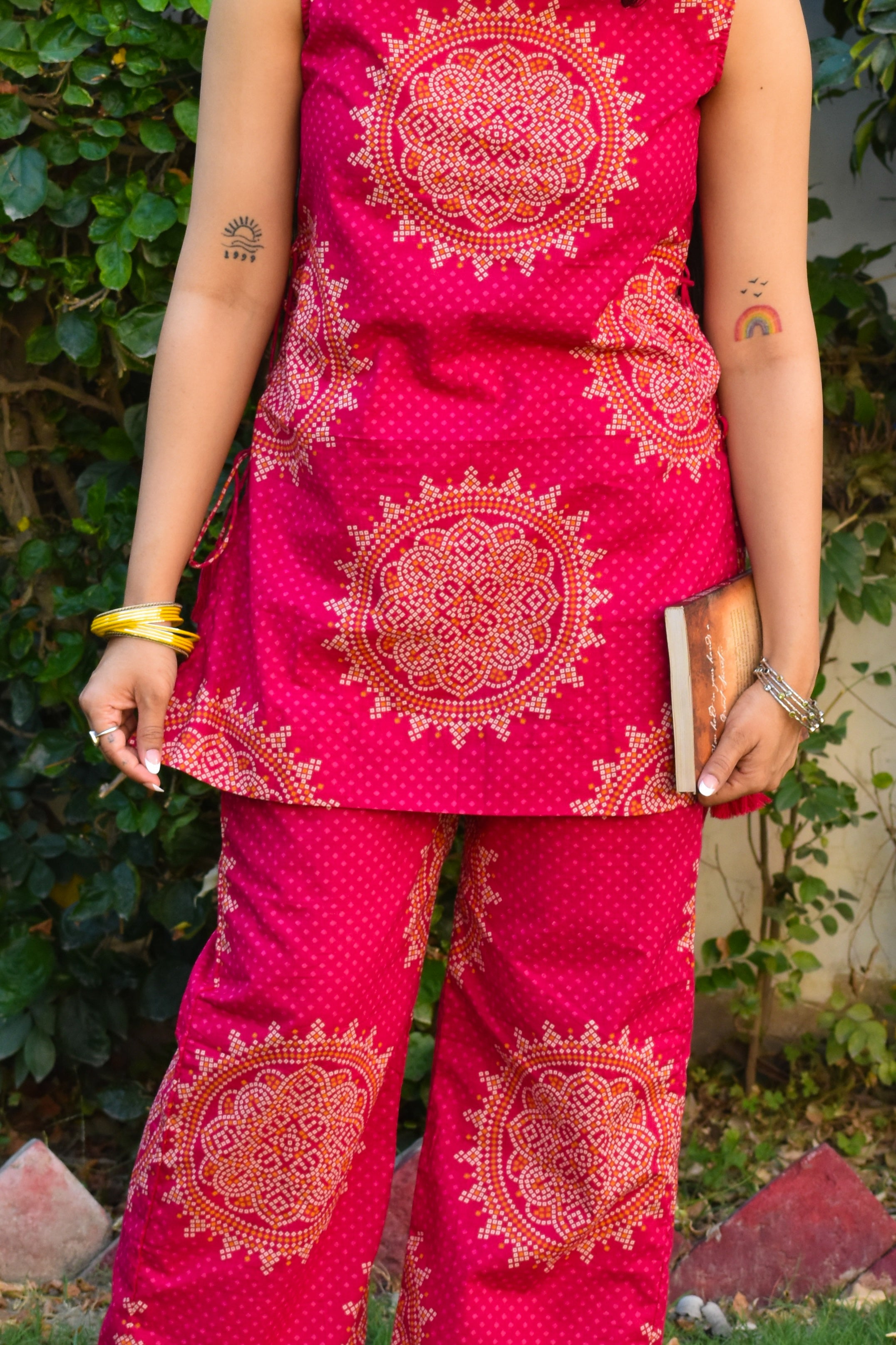 Rumi Handblock Cotton Co-ord Set