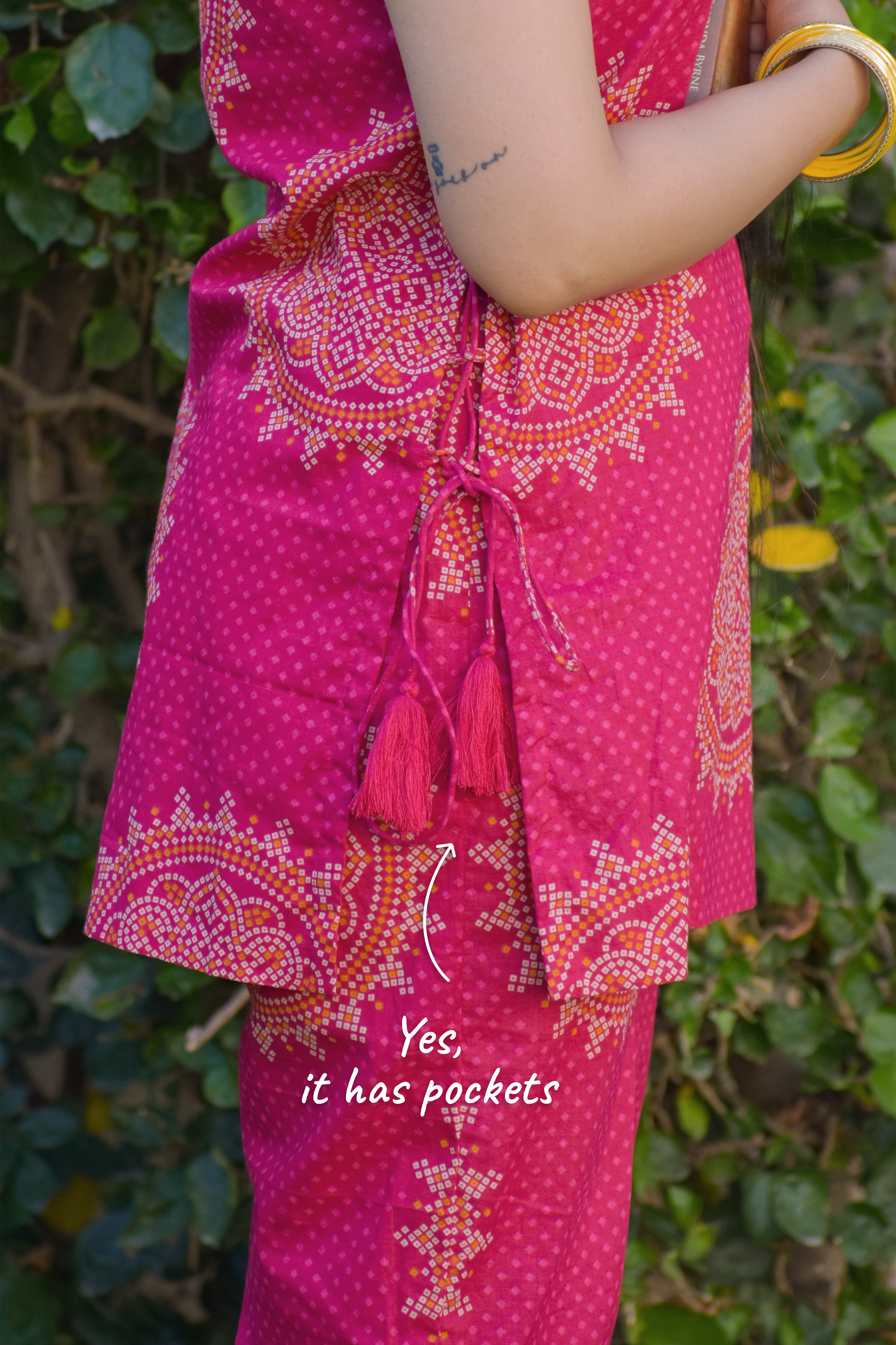 Rumi Handblock Cotton Co-ord Set