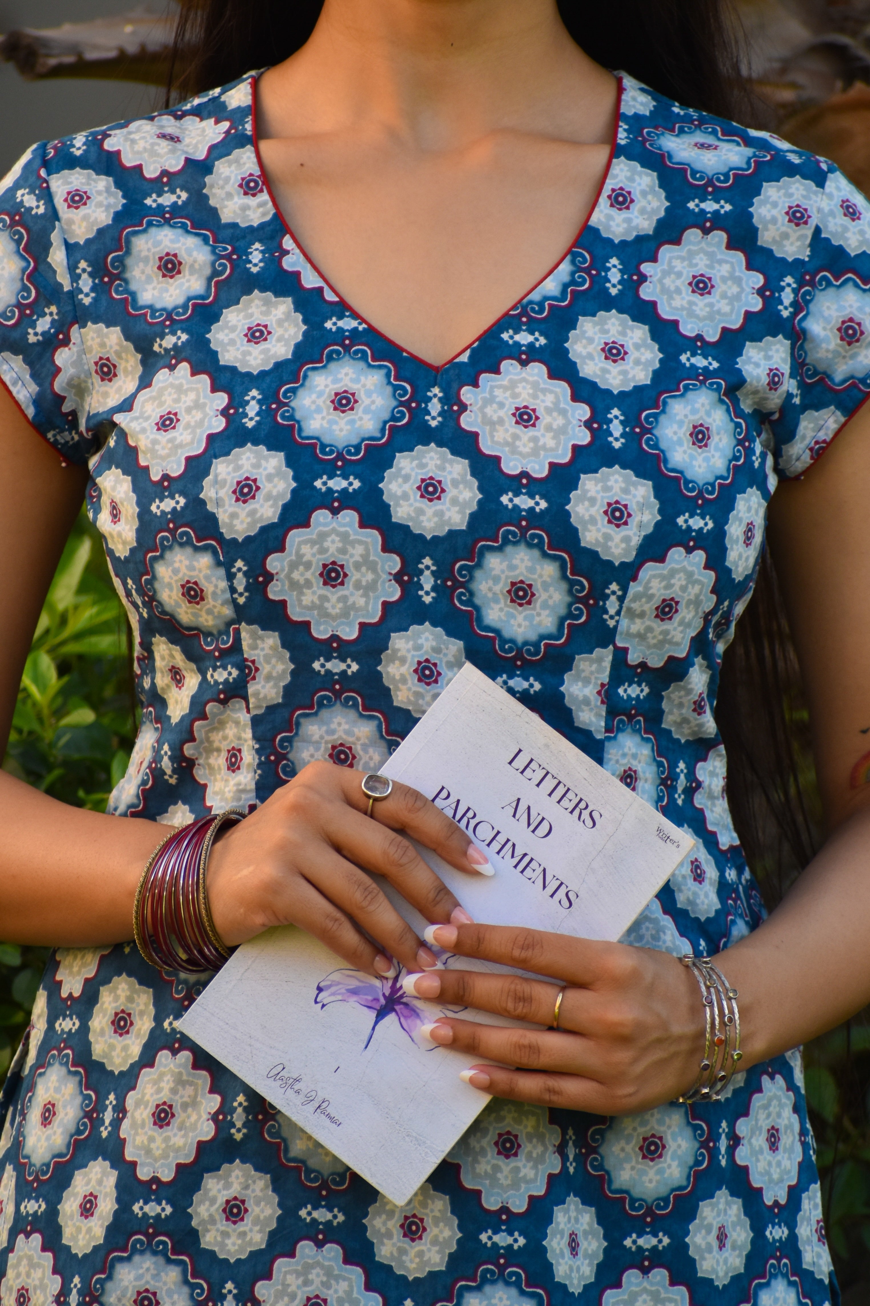 Avnita Handblock Cotton Co-ord Set