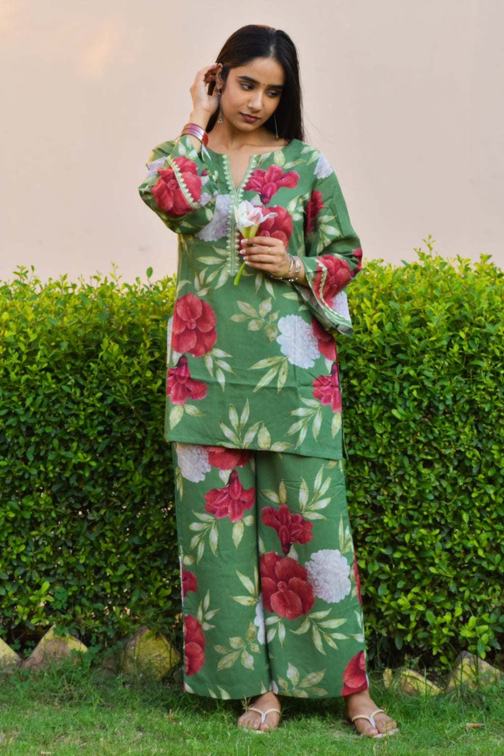 Nazaakat Printed Co-ord Set