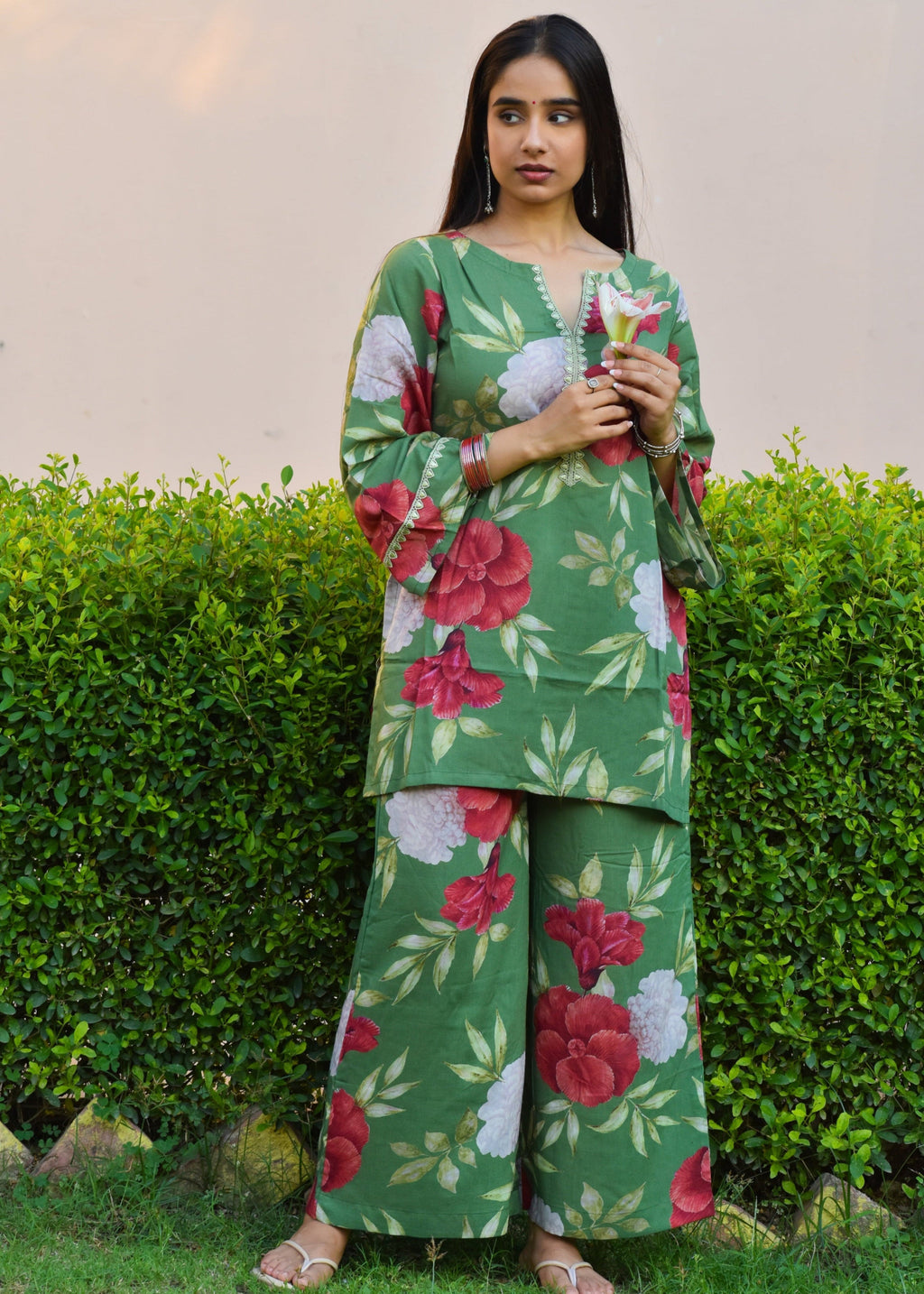 Nazaakat Printed Co-ord Set