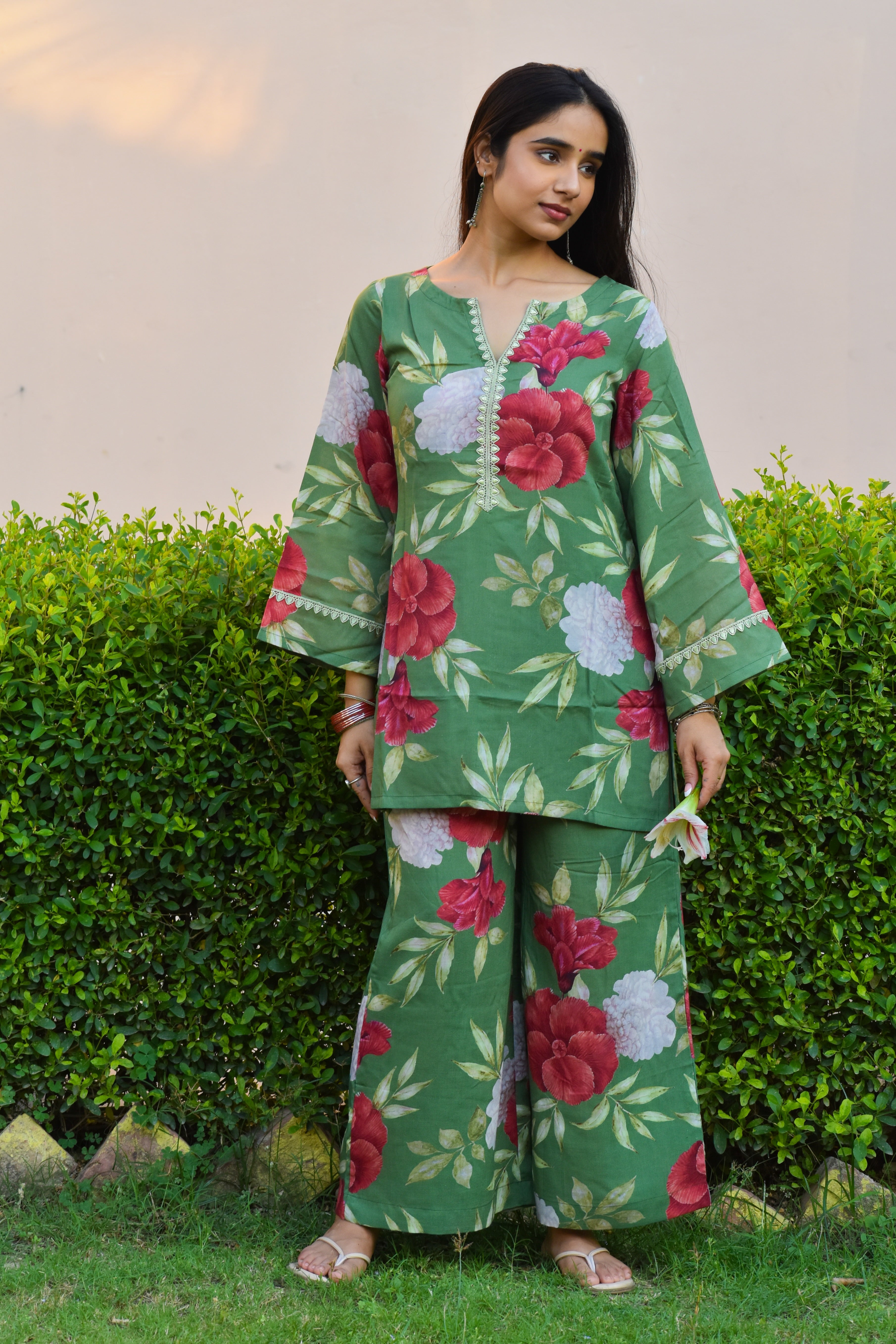 Nazaakat Printed Co-ord Set