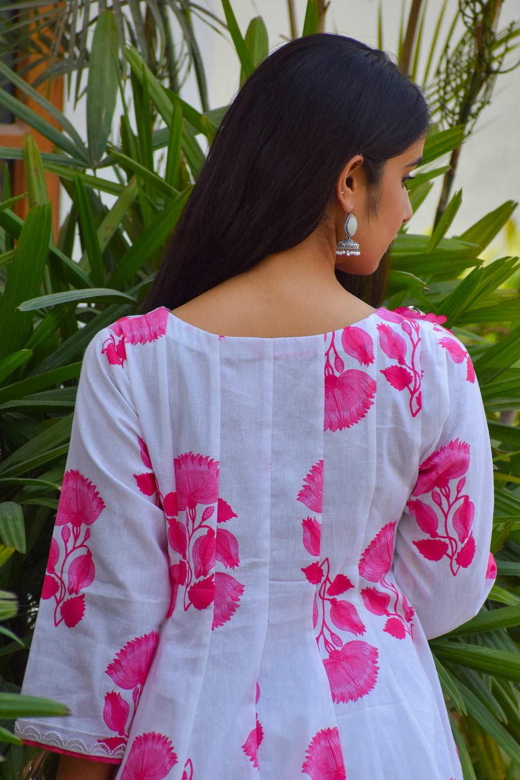 Nihar Handblock Cotton Farshi Set