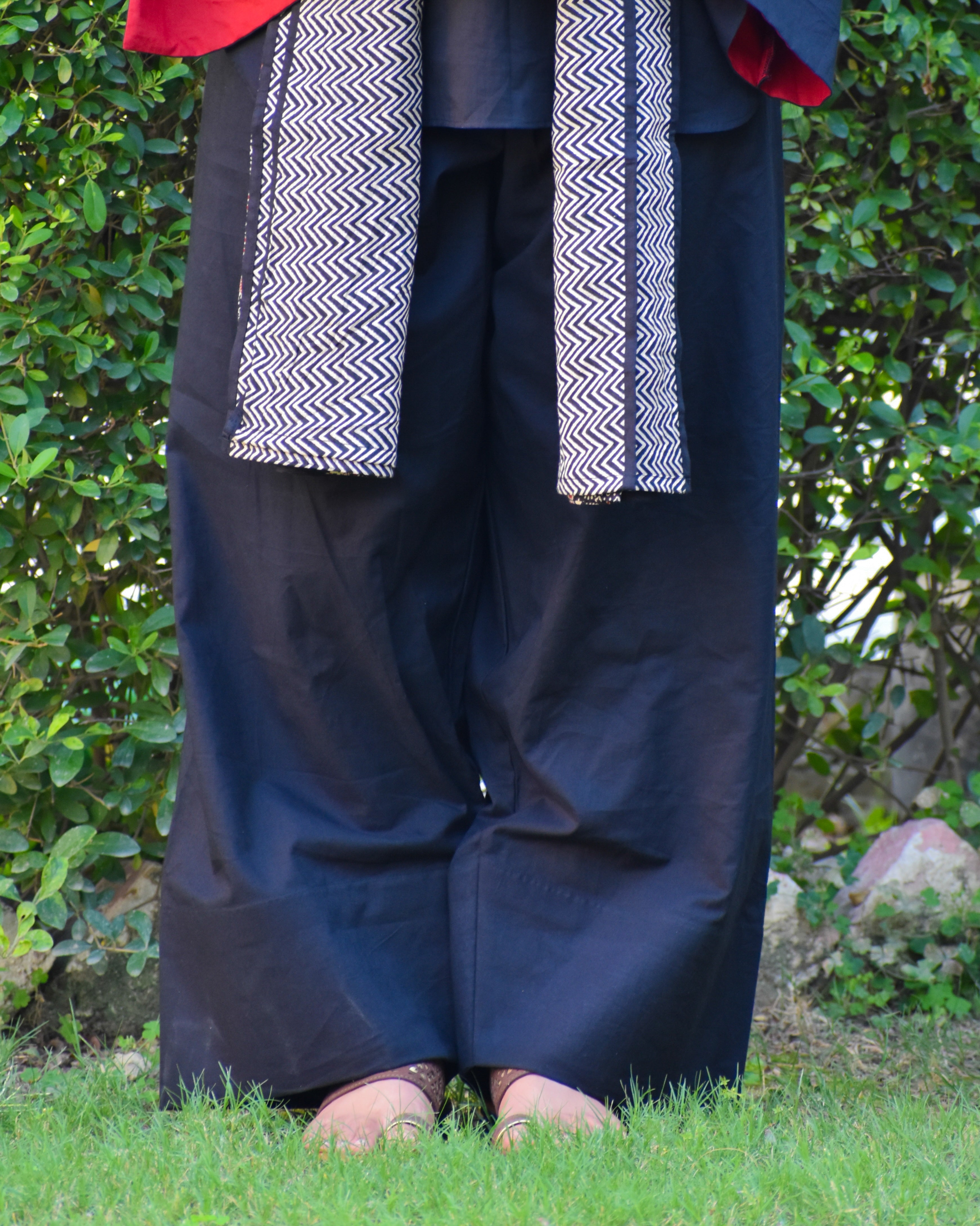 Kaira Solid Cotton Farshi Set