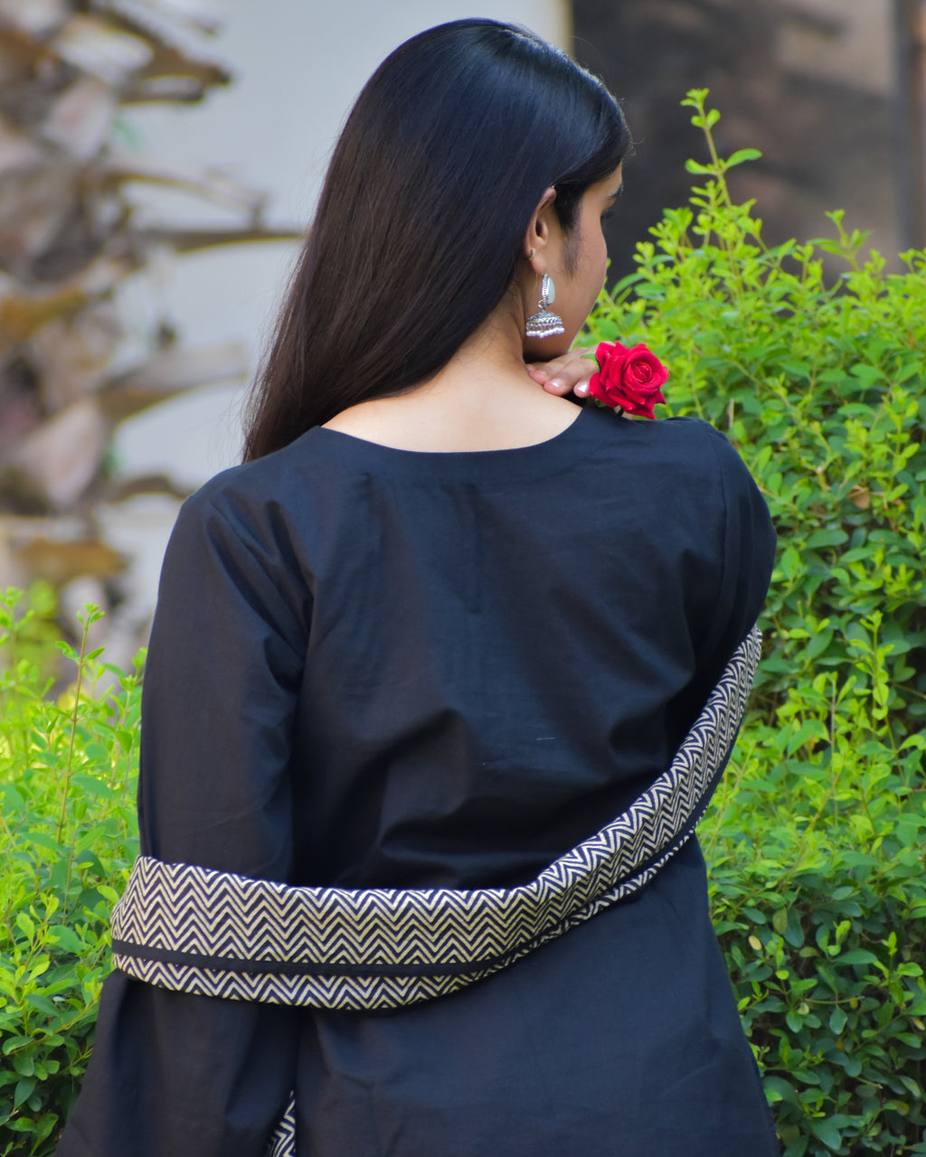 Kaira Solid Cotton Farshi Set