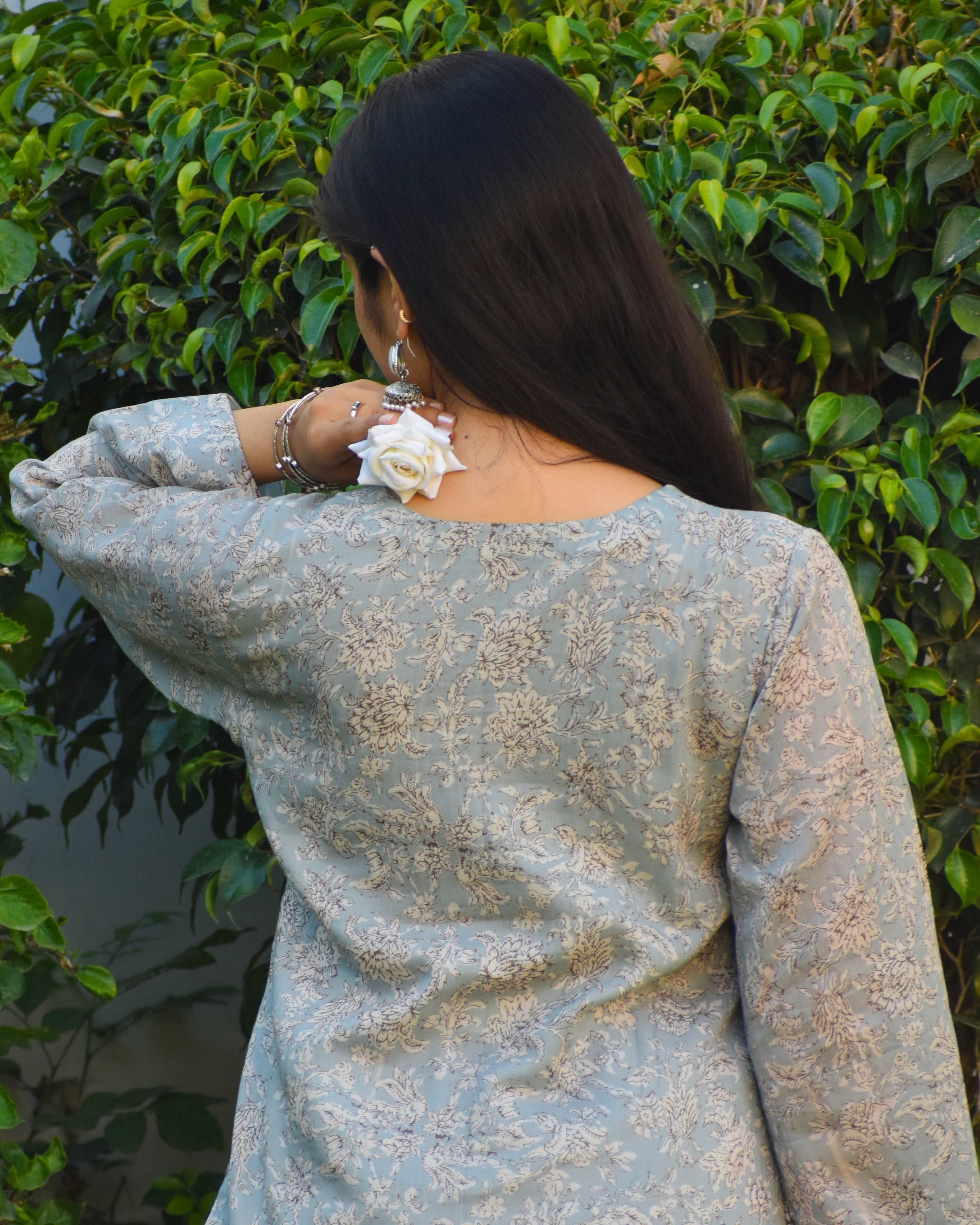 Dhara Handblock Cotton Co-ord Set