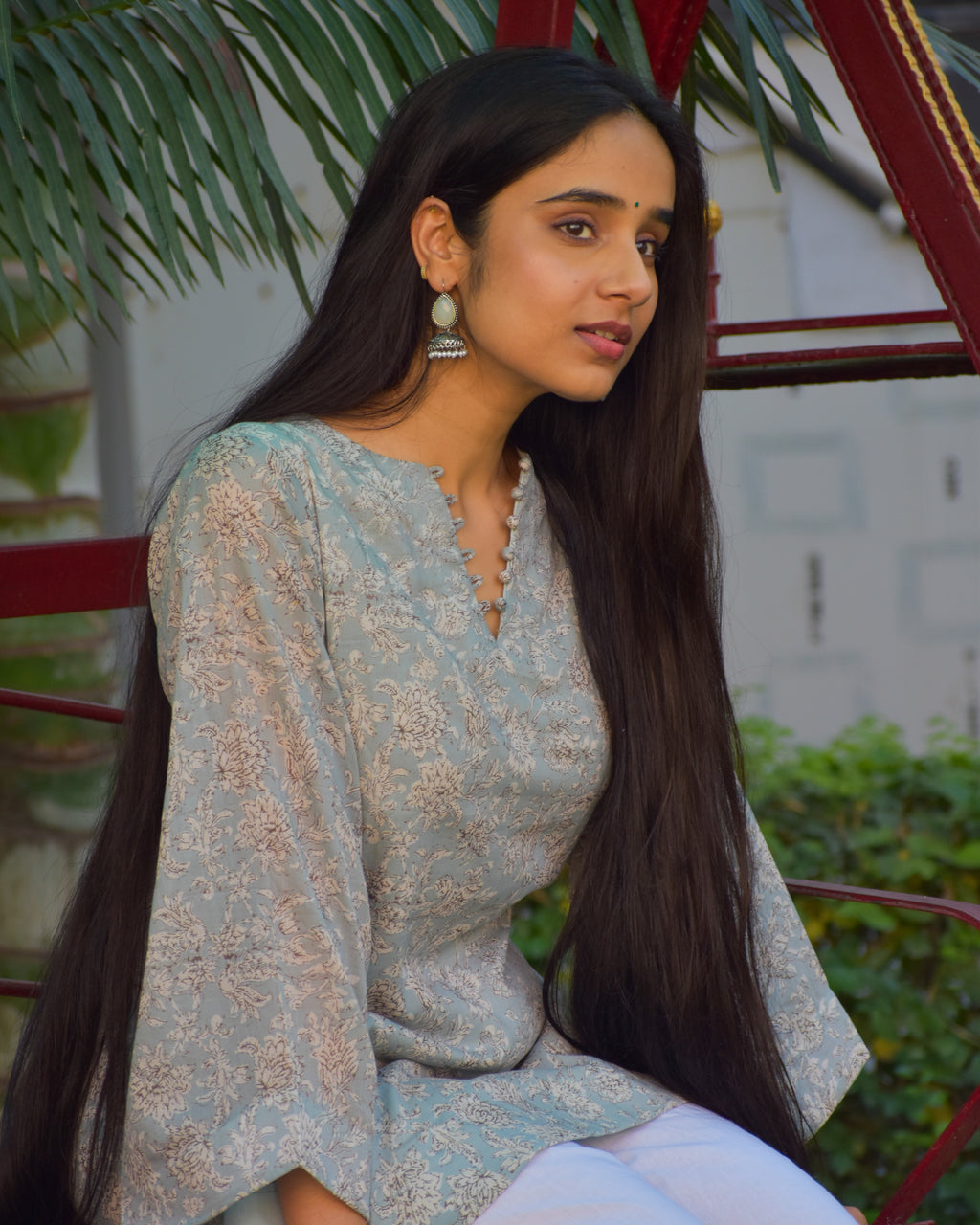 Dhara Handblock Cotton Co-ord Set