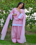 Pihu Solid Cotton Farshi Set