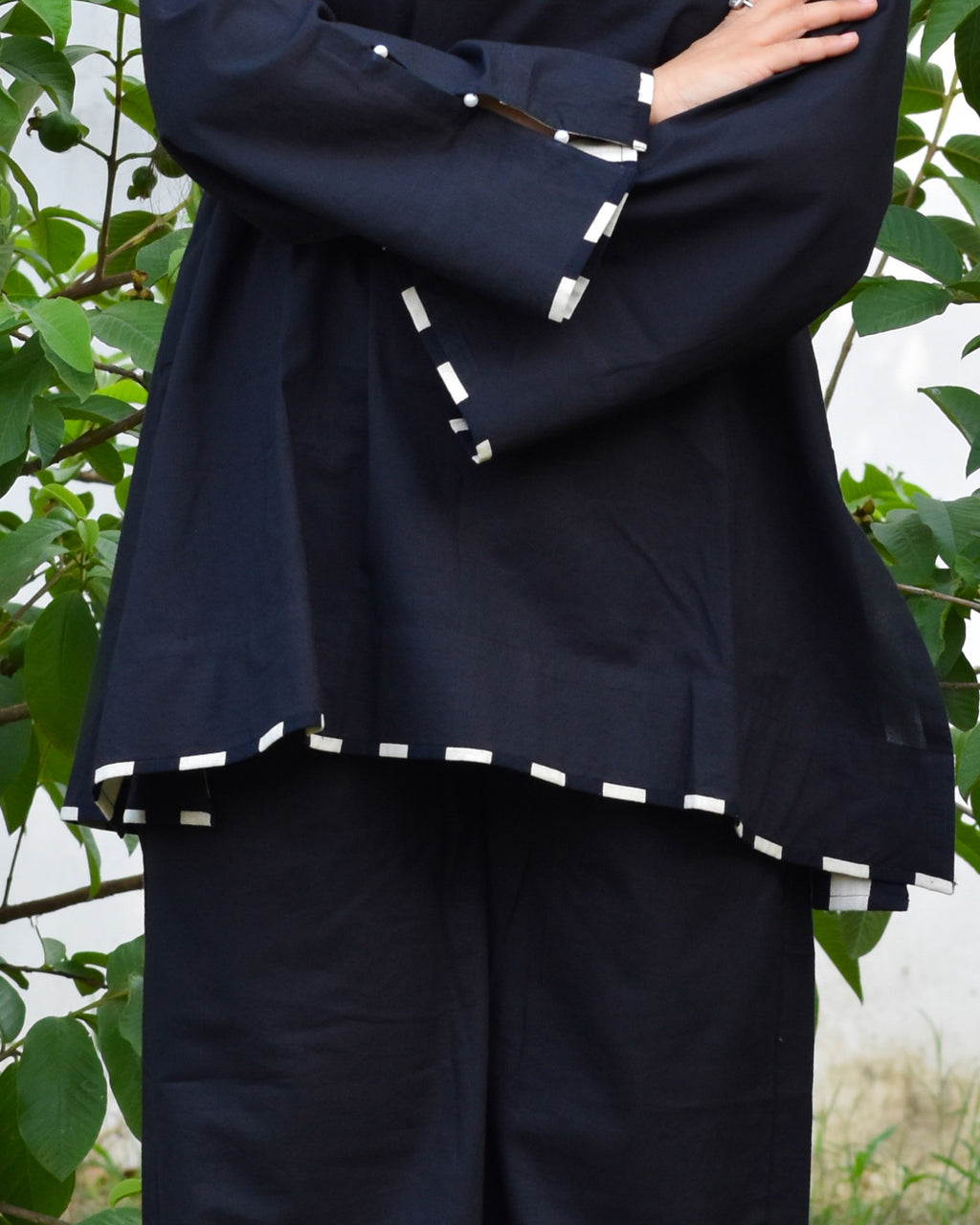 Kalika Solid Cotton Co-ord Set