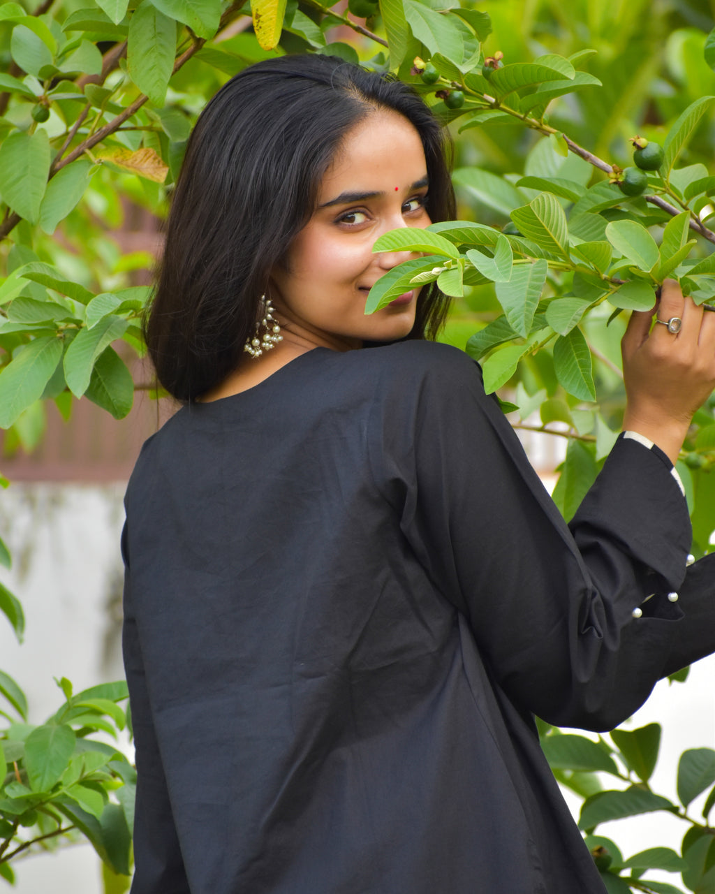 Kalika Solid Cotton Co-ord Set