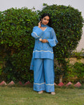 Rohini Embroidered Chanderi Coord Set With Dupatta