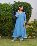 Madhur Embroidered Chanderi Kurta Set