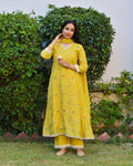 Abeer Embroidered Chanderi Kurta Set With Dupatta