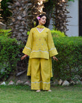Saira Embroidered Chanderi Coord Set With Dupatta