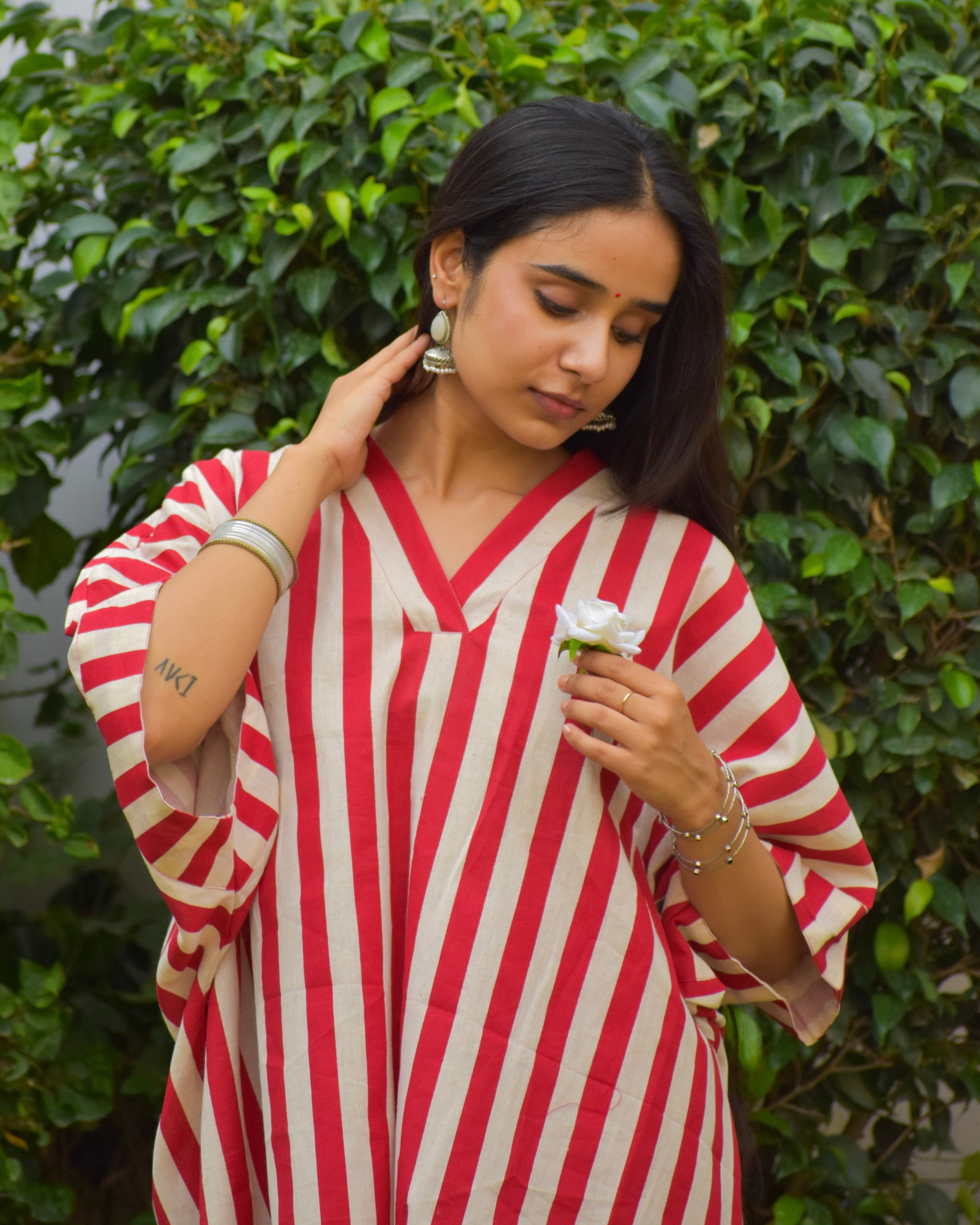 Saras Handblock Cotton Co-ord Set