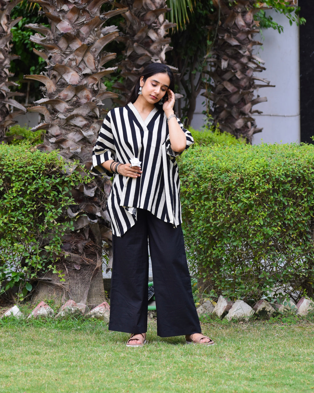 Pallika Handblock Cotton Co-ord Set