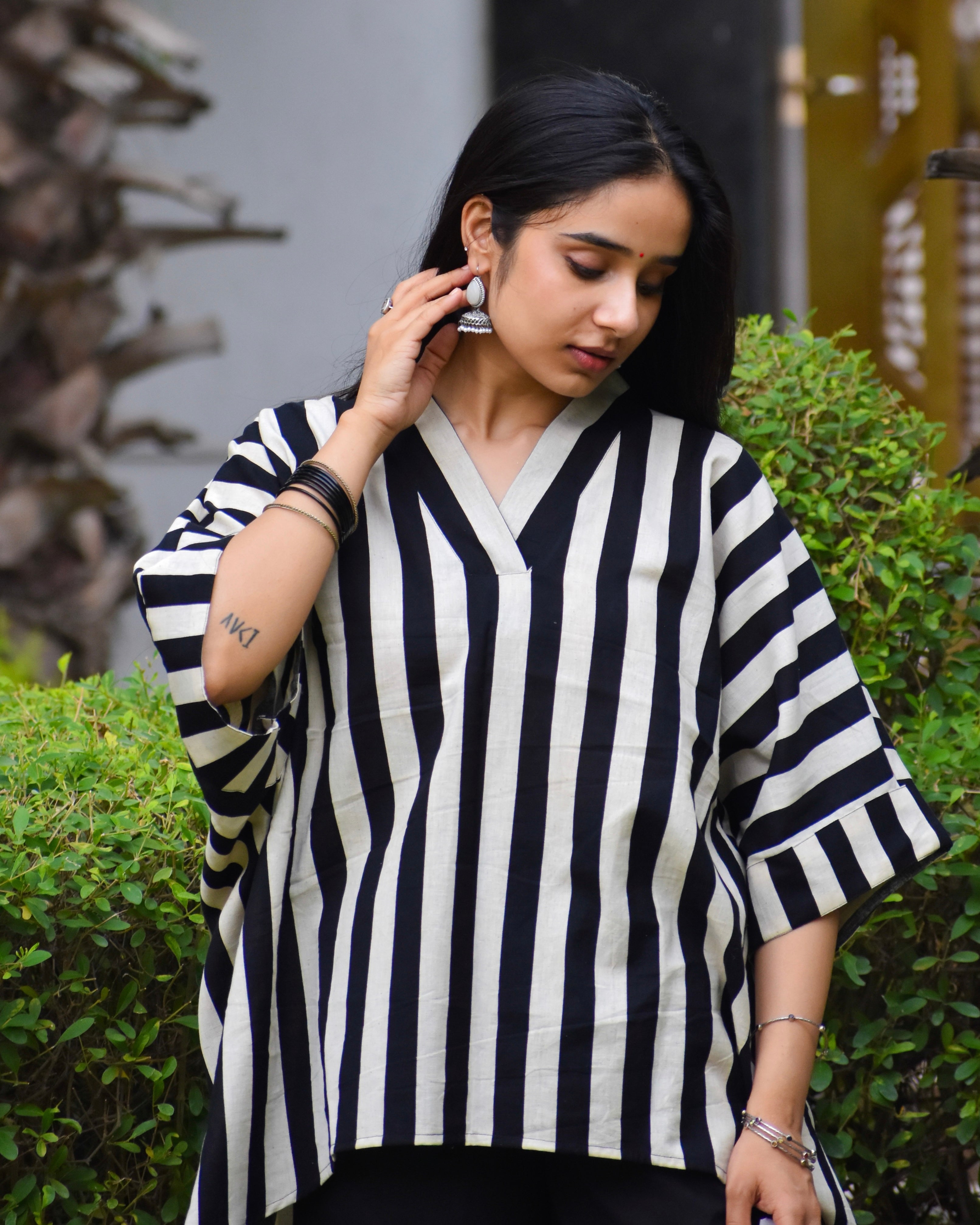 Pallika Handblock Cotton Co-ord Set
