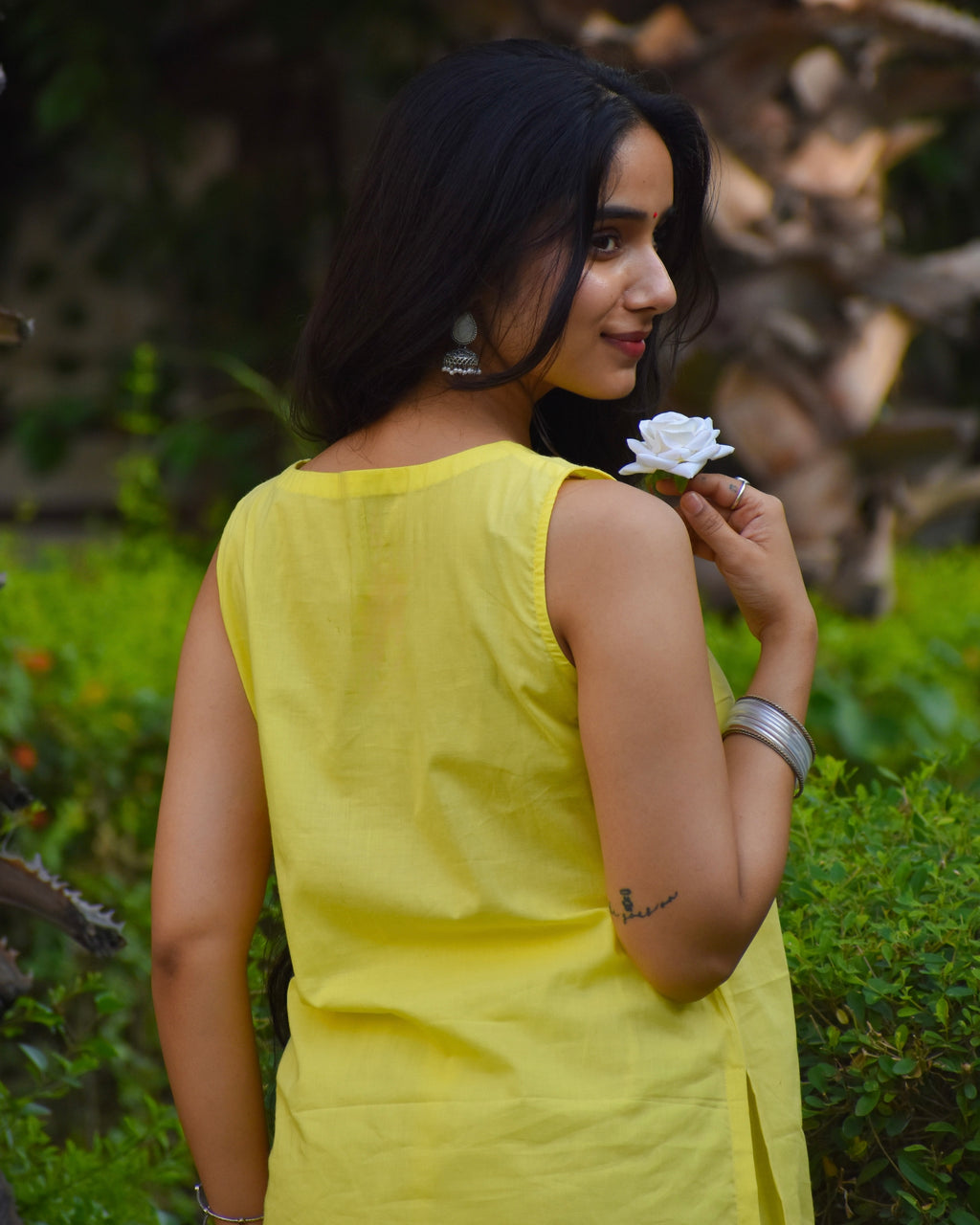 Avika Handblock Cotton Co-ord Set