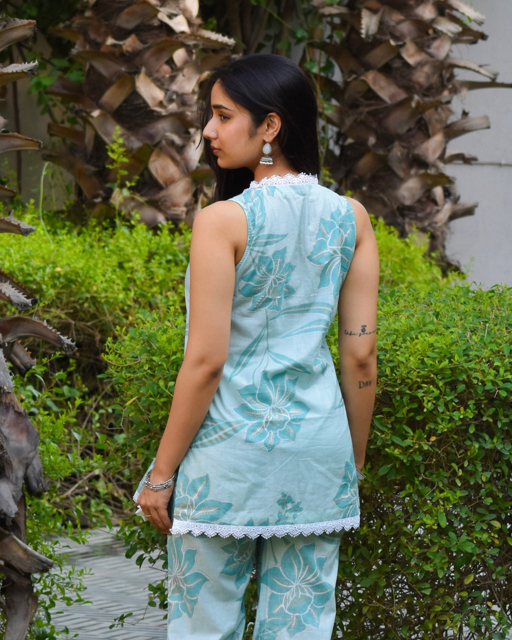 Bela Handblock Cotton Co-ord Set