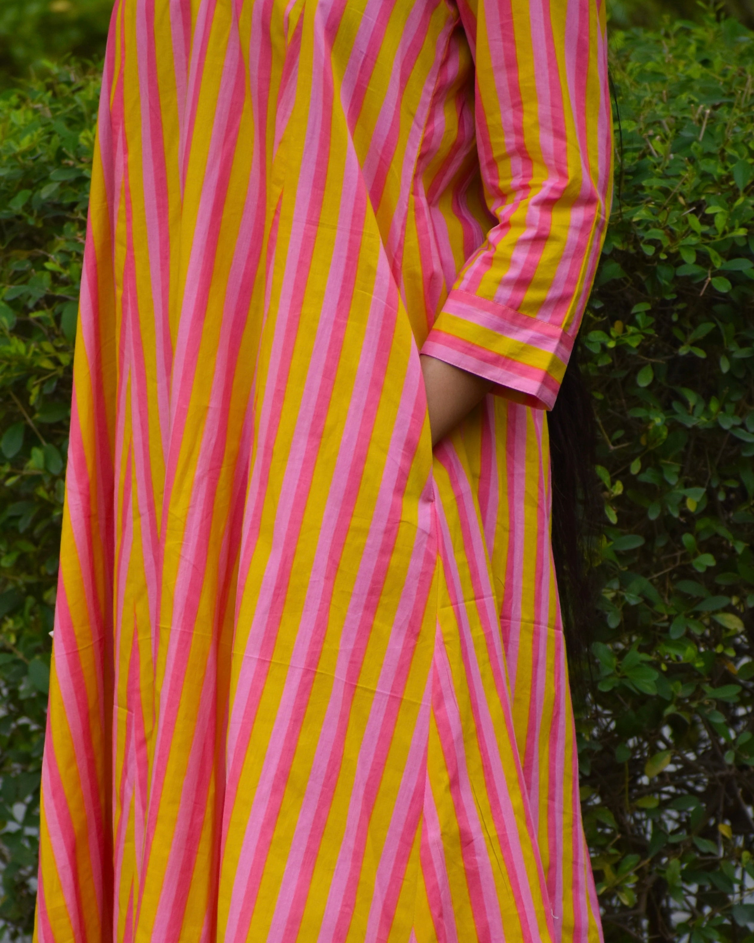 Imli Handblock Cotton Kurta Set