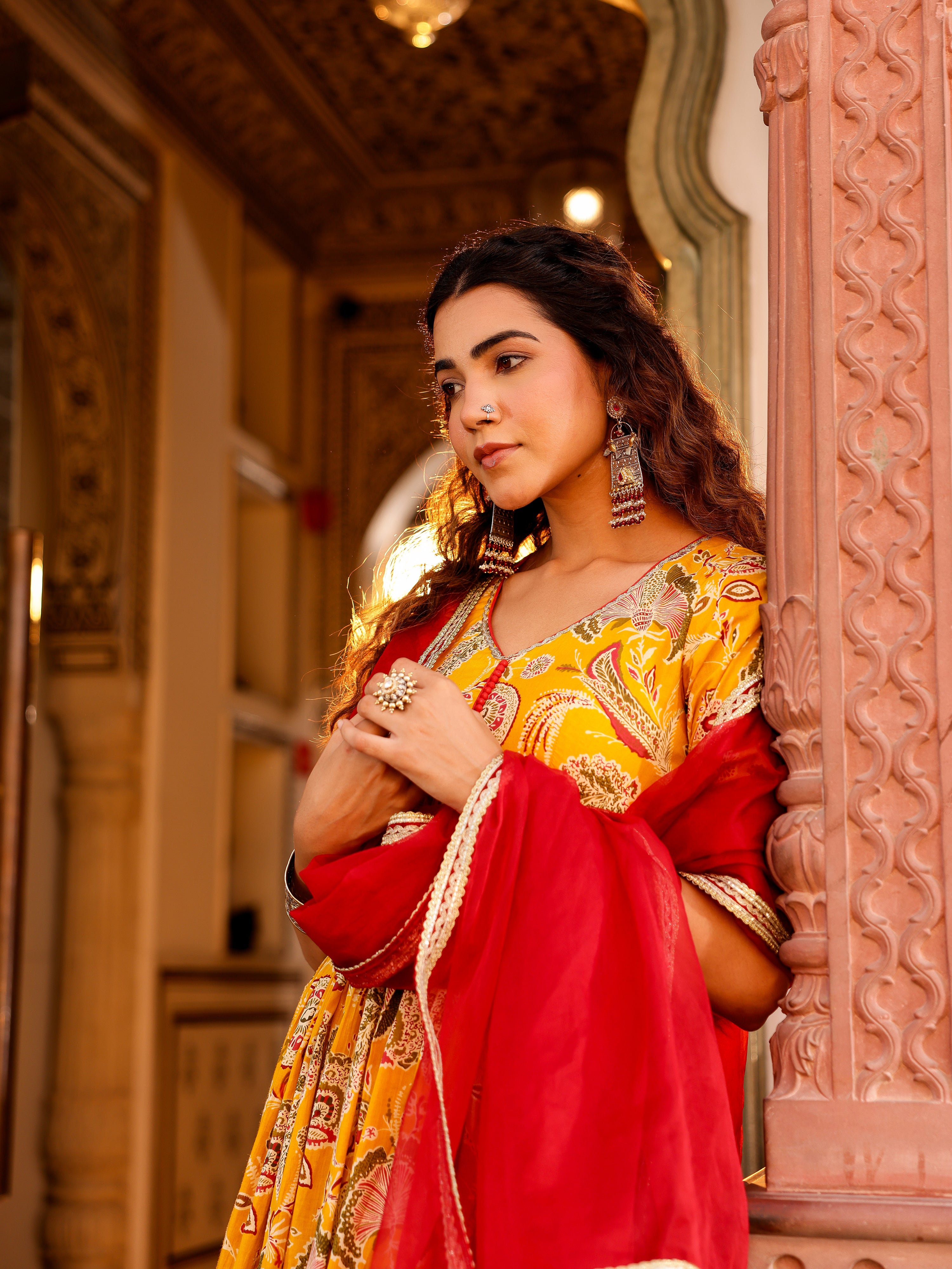 Prakriti Handblock Cotton Suit Set